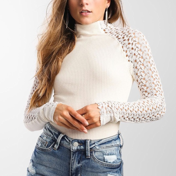 Free People Tops - NWT free people Clemente mock neck top